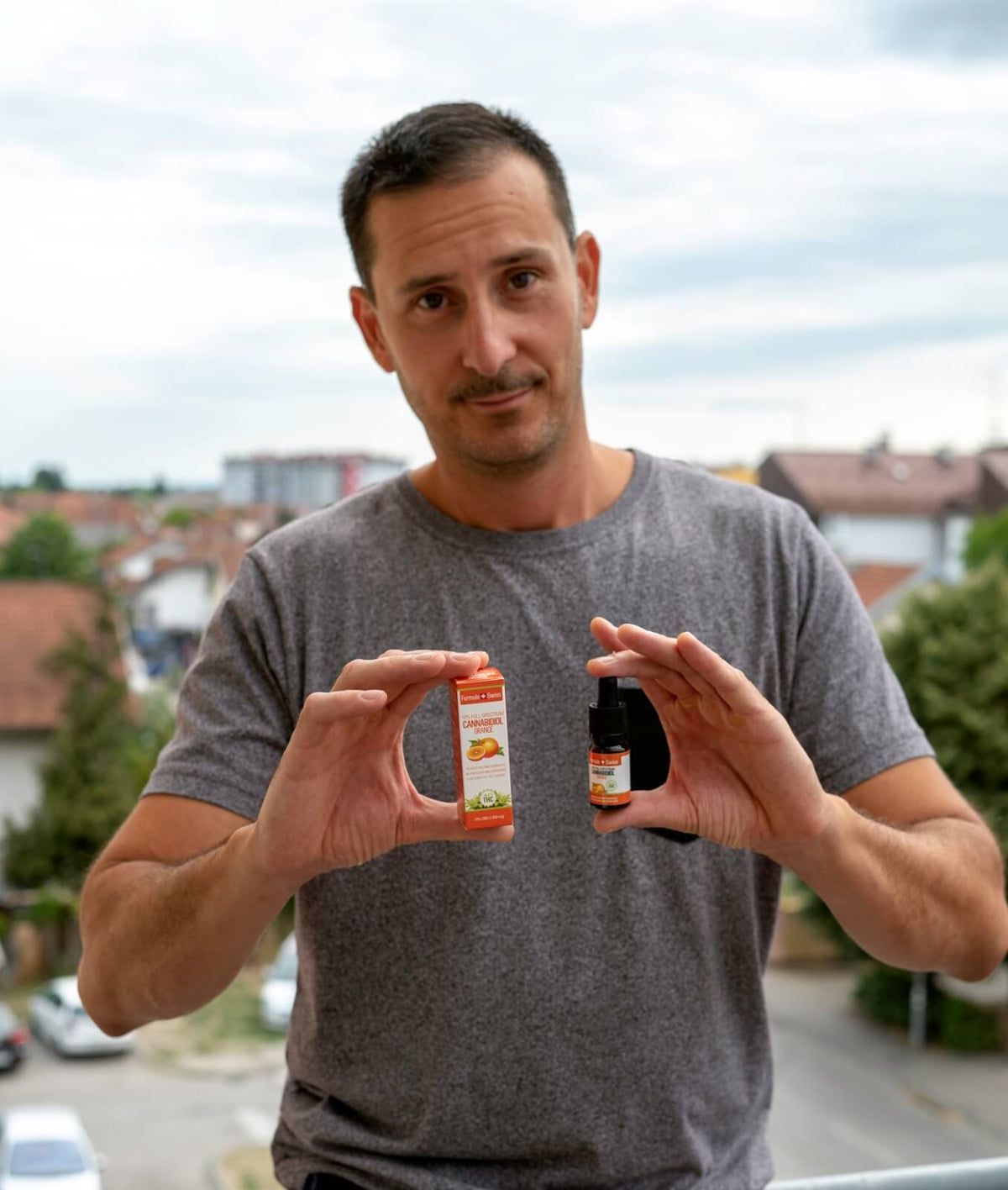 Έλαιο CBD σε έλαιο MCT με πορτοκάλι της Formula Swiss